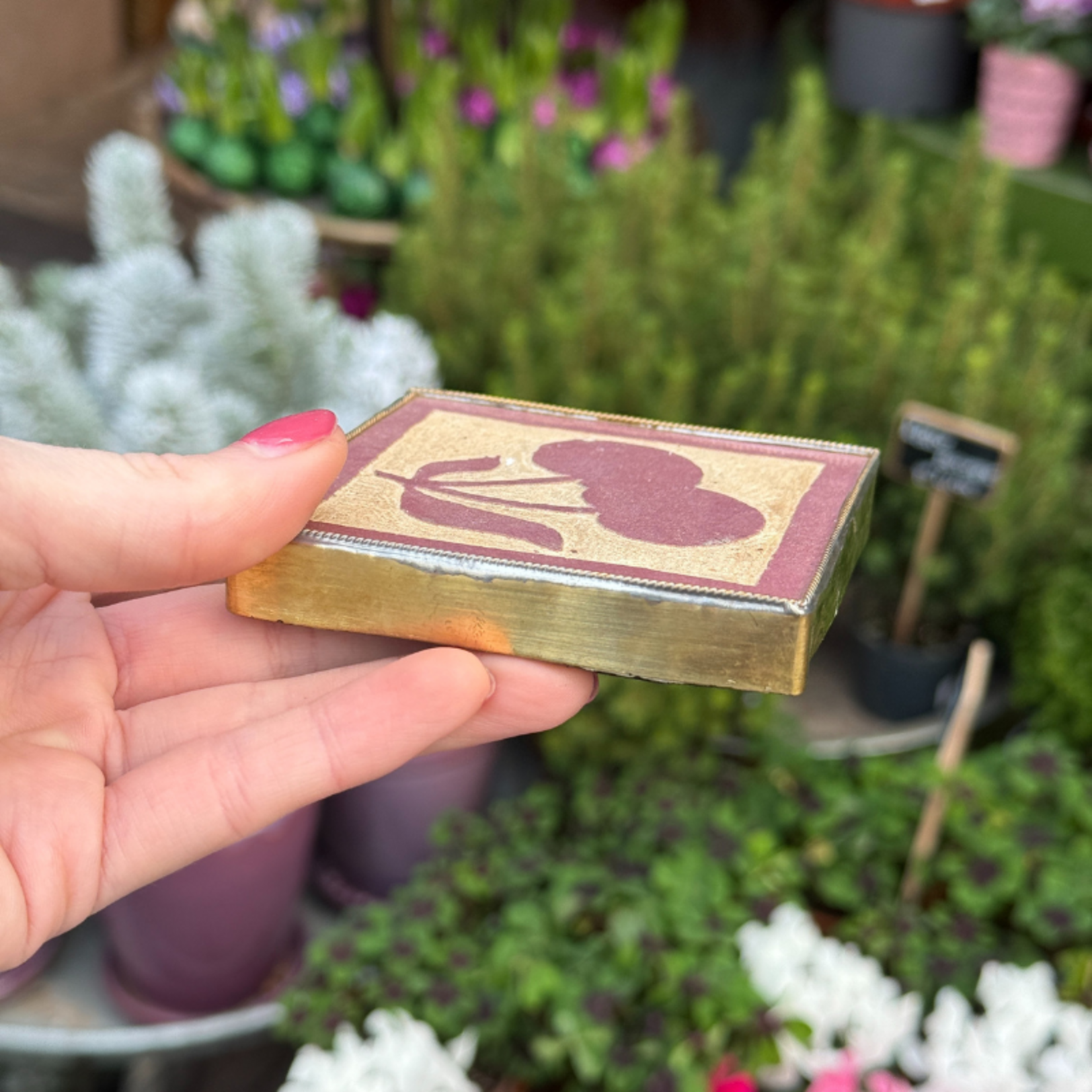 Zelliges tegel - Kers - licht roze S