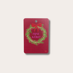 Kaart klein - Fijne kerst krans