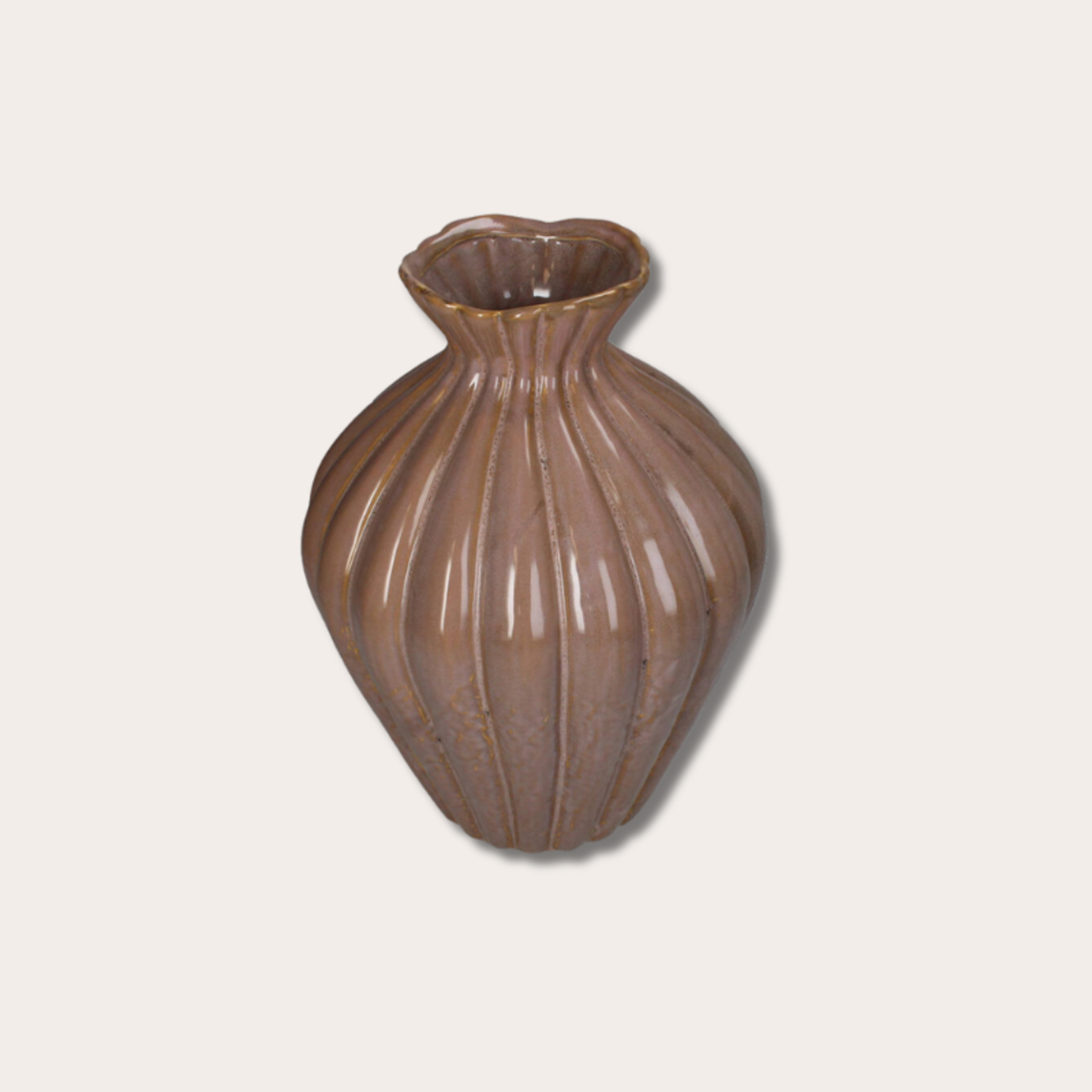 Vaas - Anne - oud roze