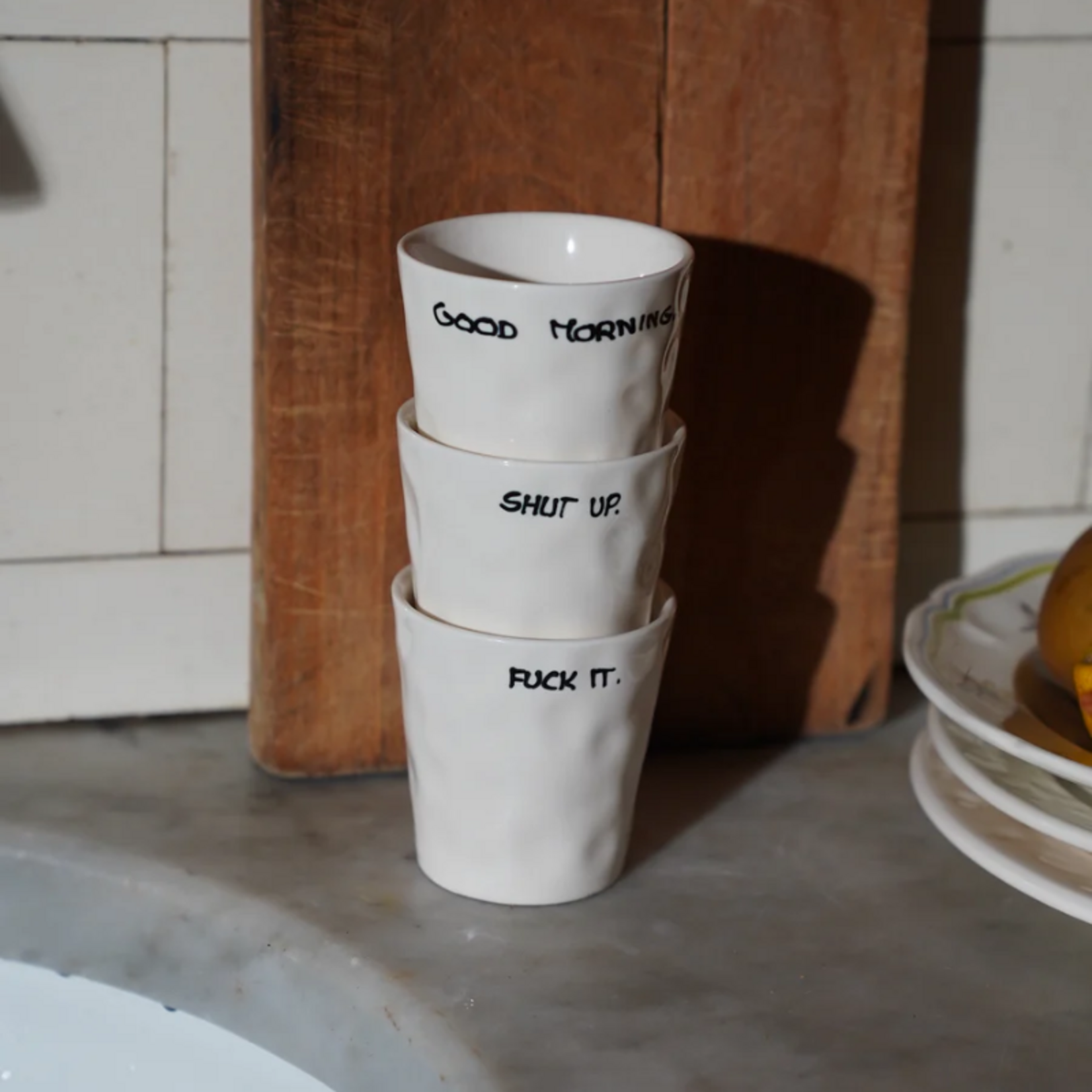 Anna+Nina Anna+Nina - Coffee Cup - Good Morning