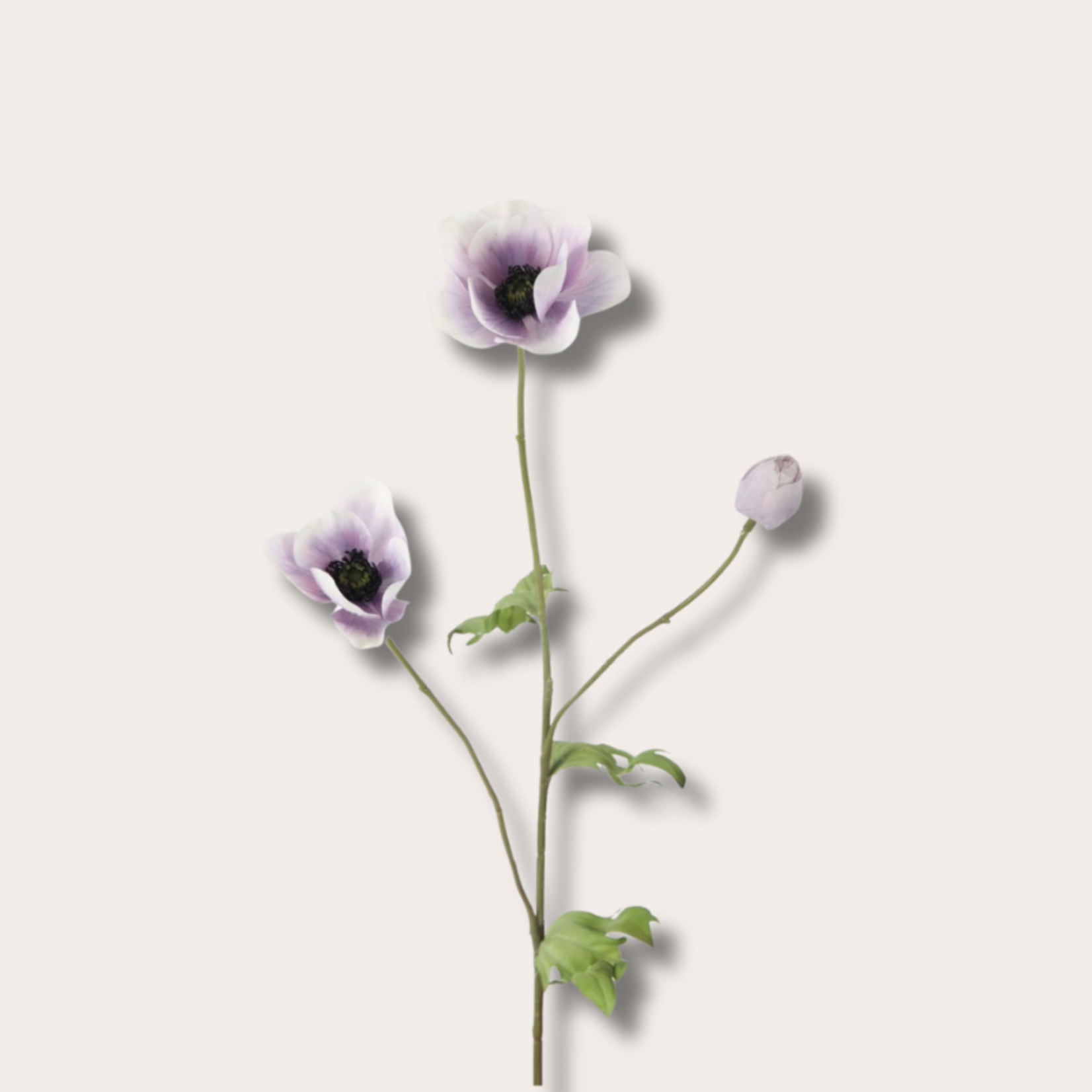 Zijden bloem - Anemoon - lila