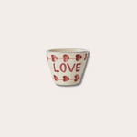 Espresso cup - Billy - Love - wit