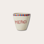 Koffie cup - Billy - Merci - wit