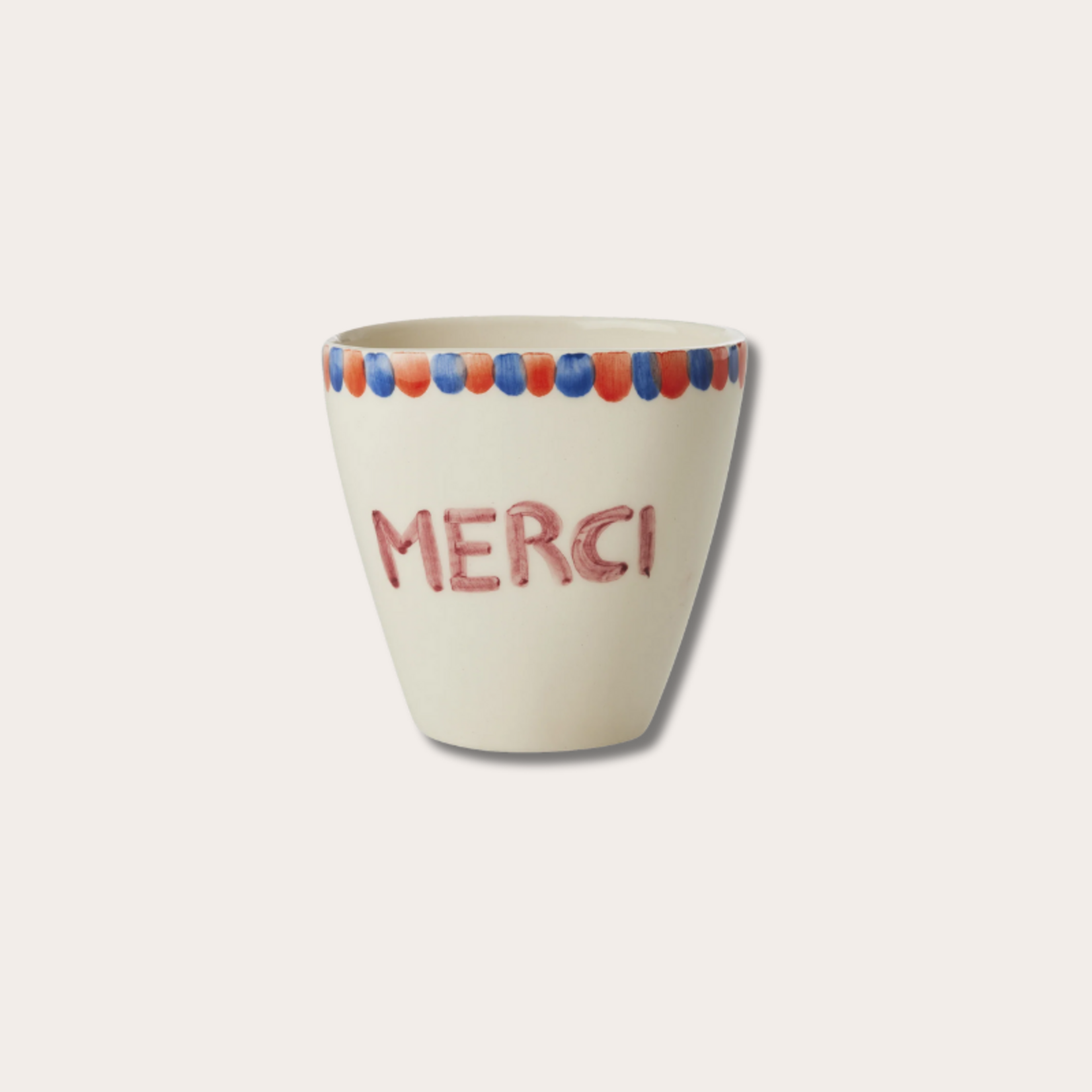 Koffie cup - Billy - Merci - wit