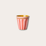 Beker - Bo - Streep - roze/rood