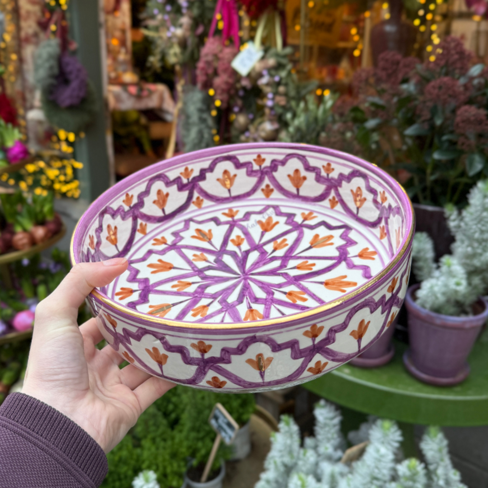 Chabi Chic Chabi Chic - schaal groot - lila marsala