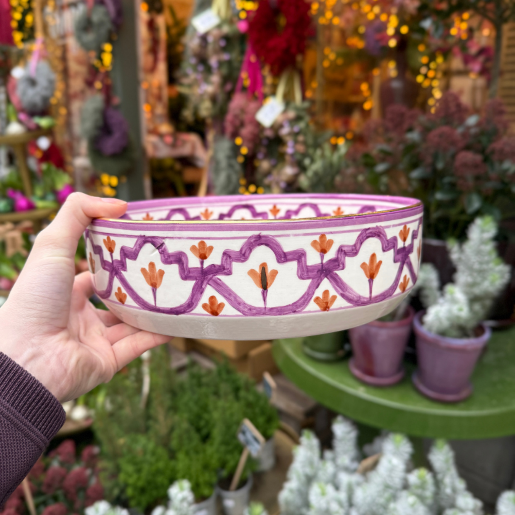 Chabi Chic Chabi Chic - schaal groot - lila marsala