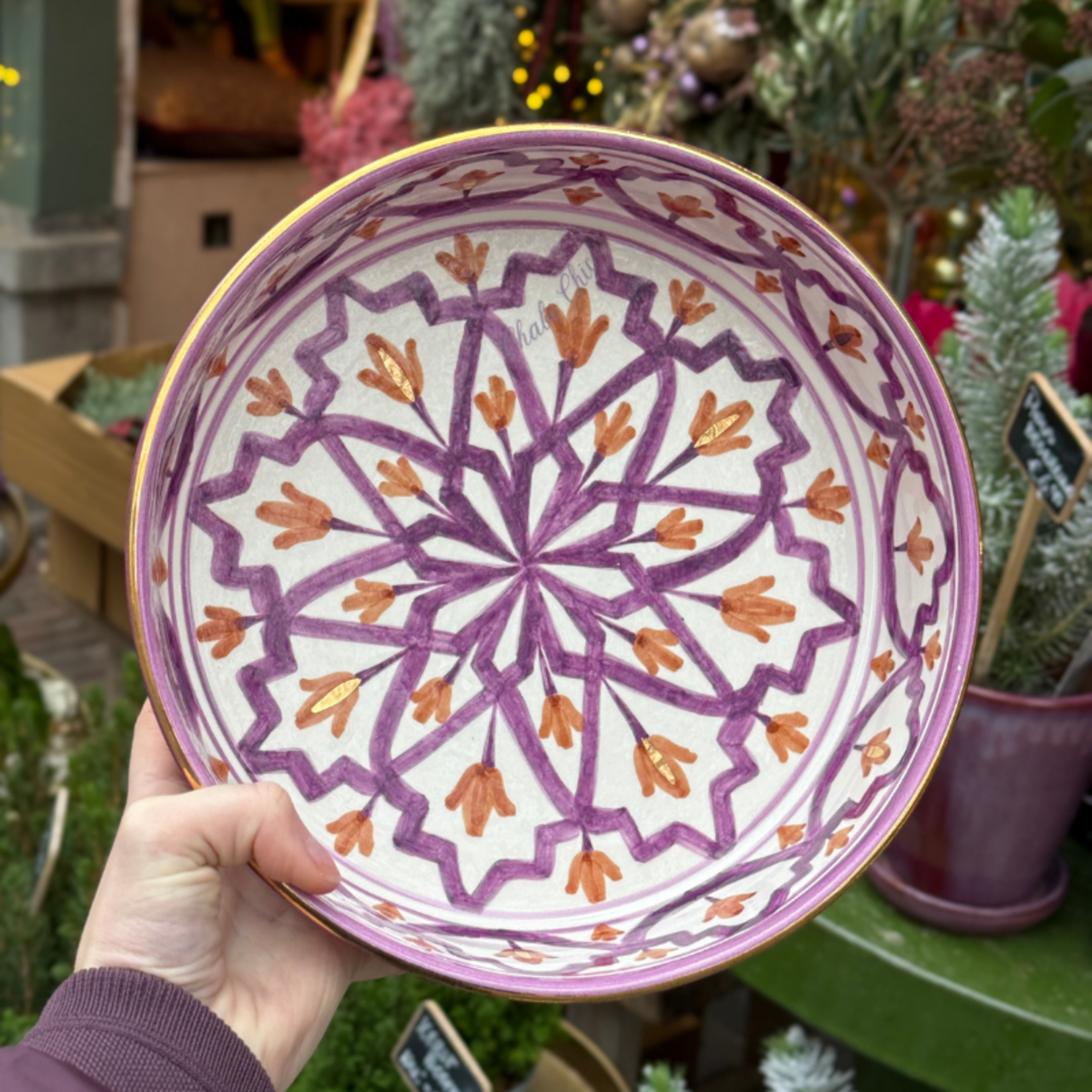 Chabi Chic Chabi Chic - schaal groot - lila marsala