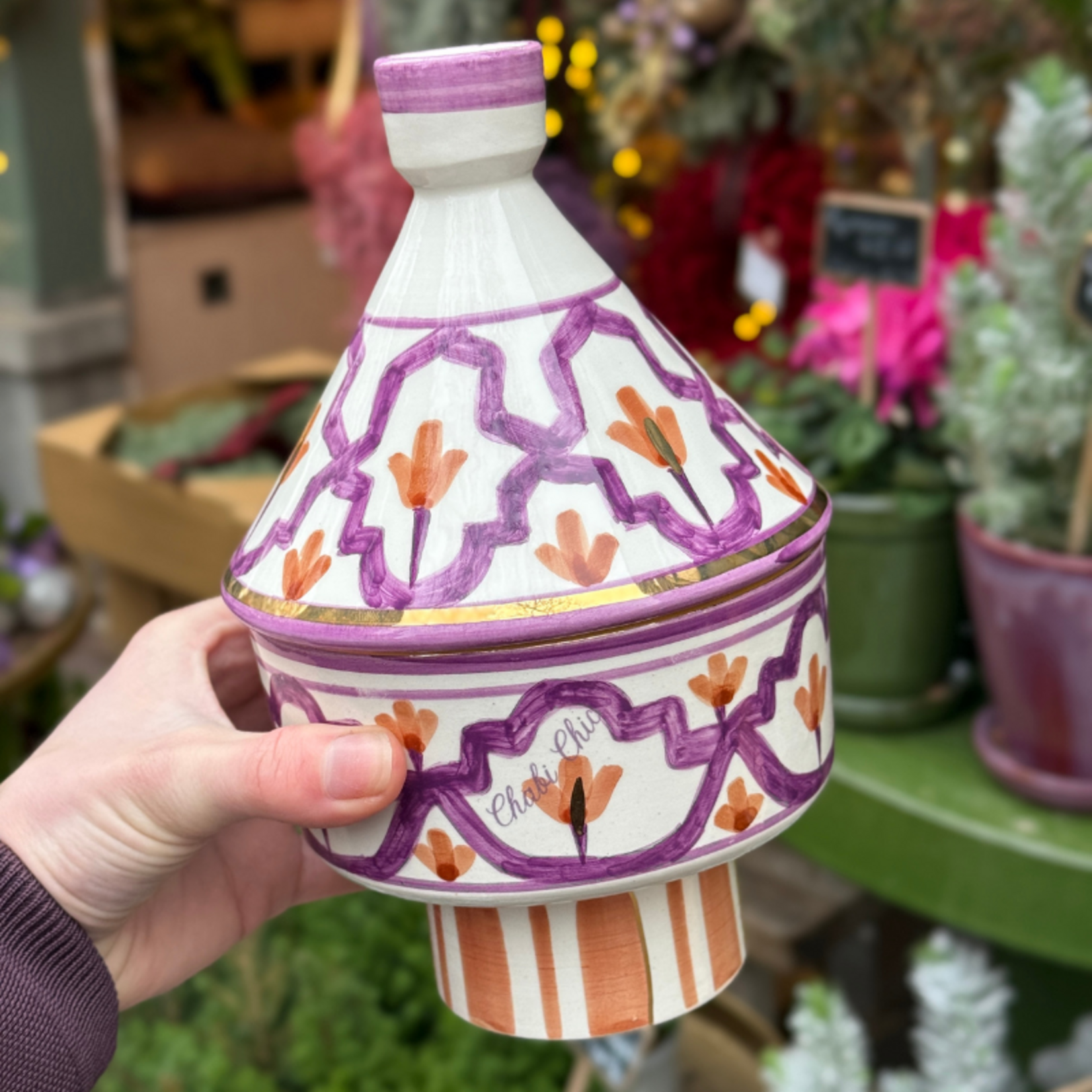 Chabi Chic Chabi Chic - Tajine - lila marsala M