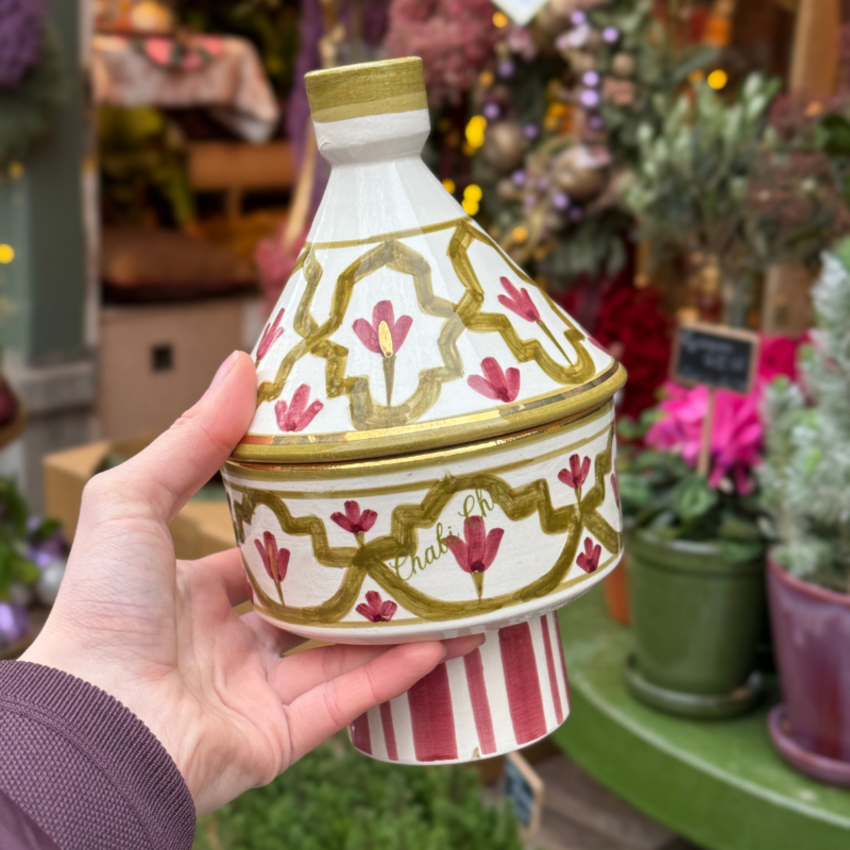 Chabi Chic Chabi Chic - Tajine kaki aubergine M