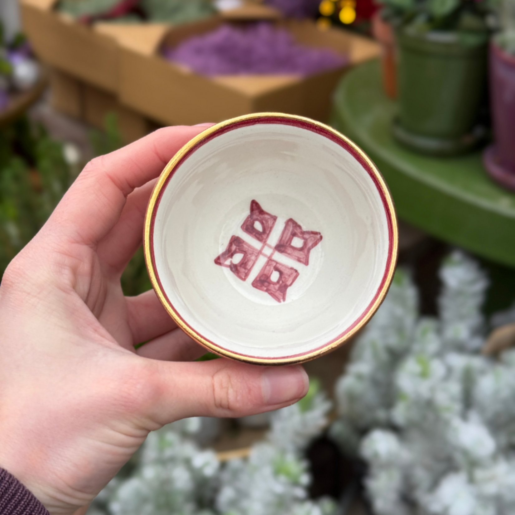 Chabi Chic Chabi Chic - tapas schaaltje - bordeaux