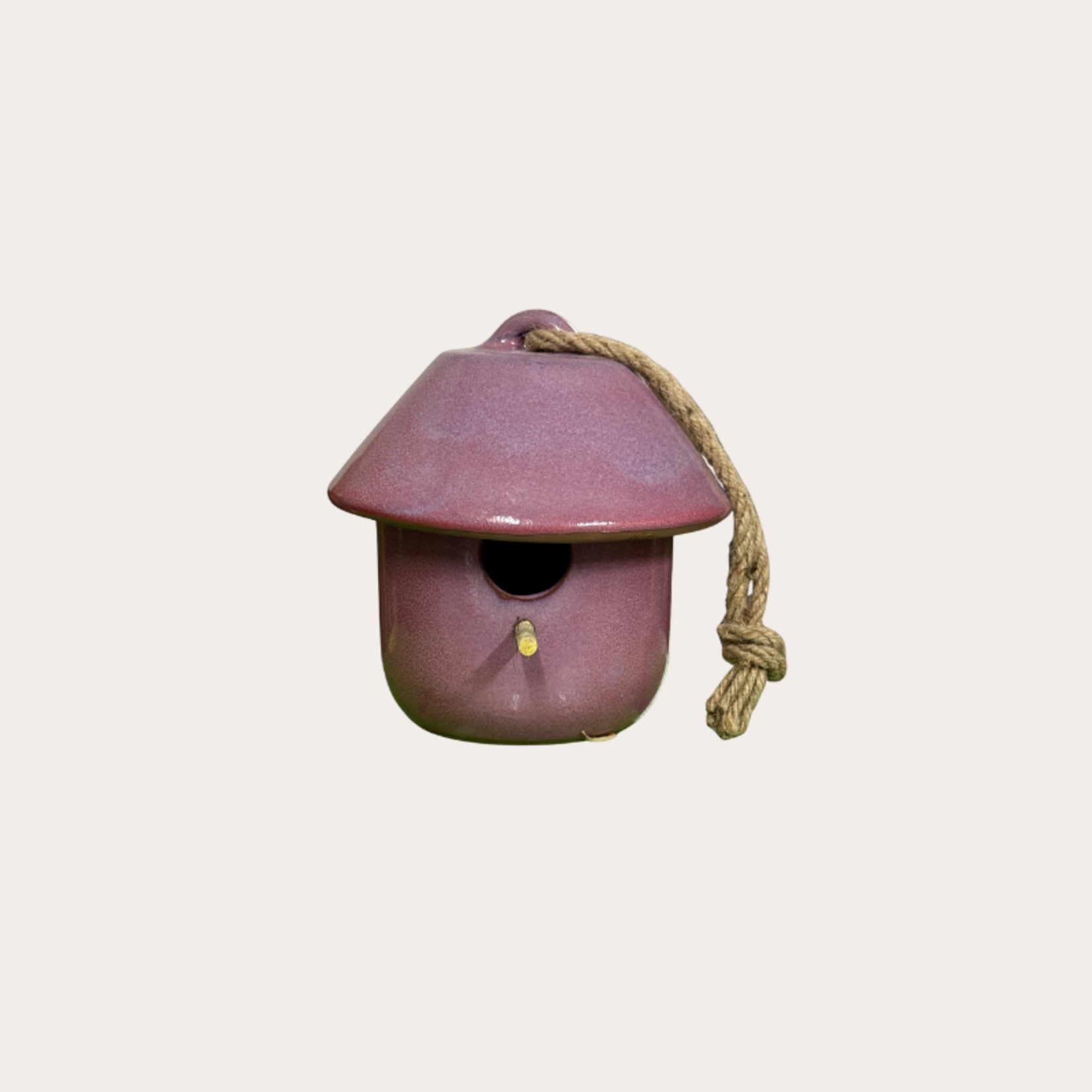 Vogelhuis - Teun - Keramiek - paars