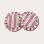 Club Charlotta Placemat - Darcy - roze/beige (set van 2)