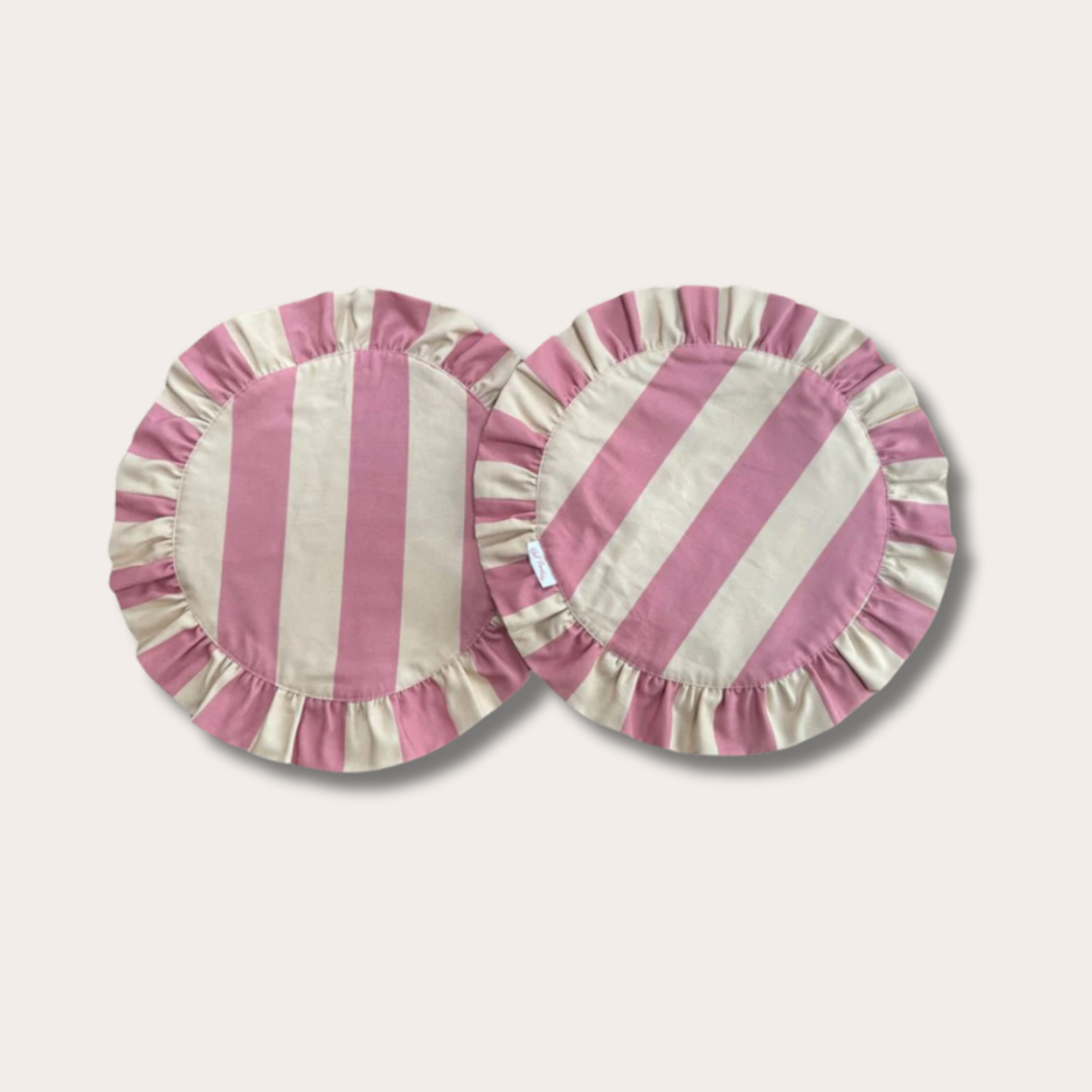 Club Charlotta Placemat - Darcy - roze/beige (set van 2)