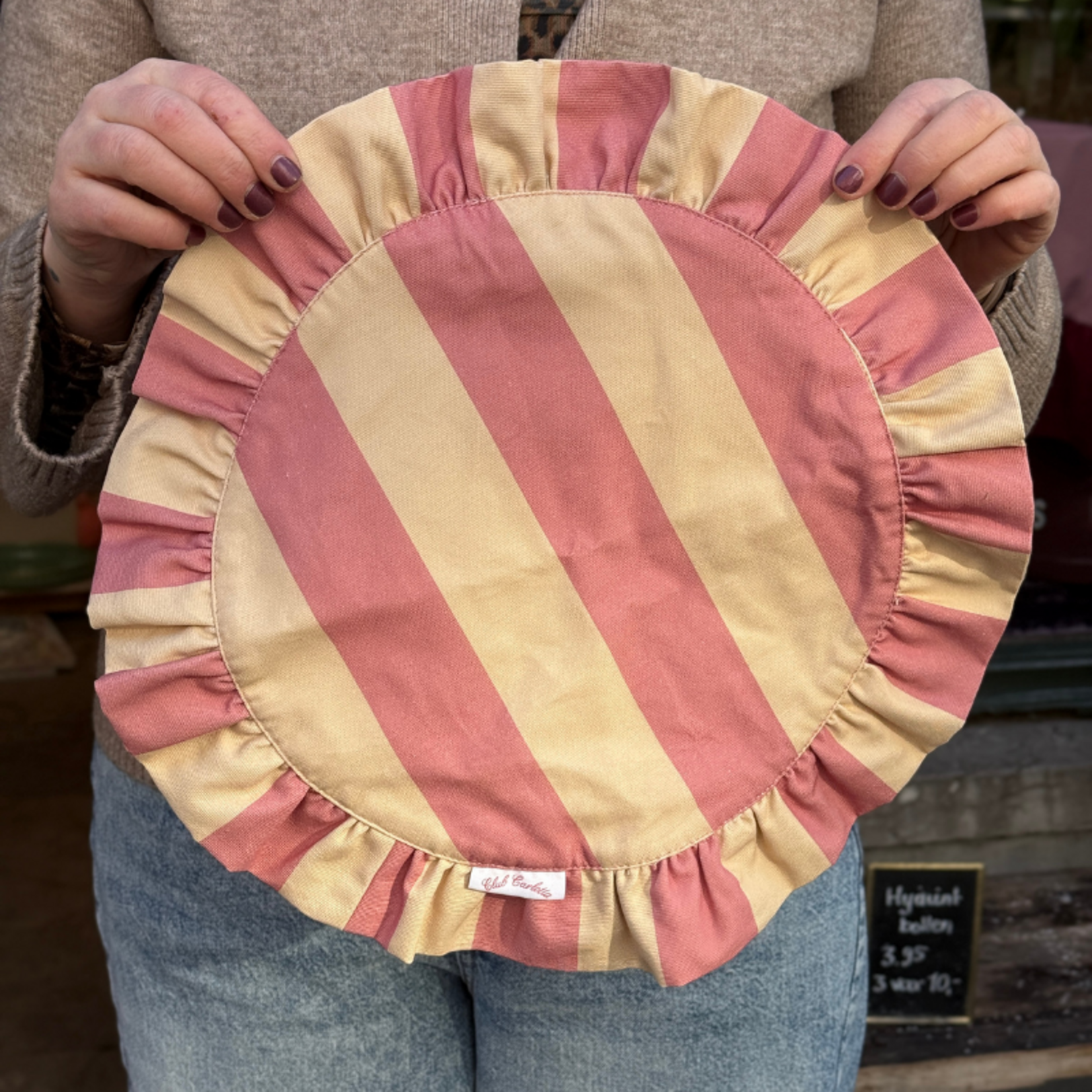 Club Charlotta Placemat - Darcy - roze/beige (set van 2)