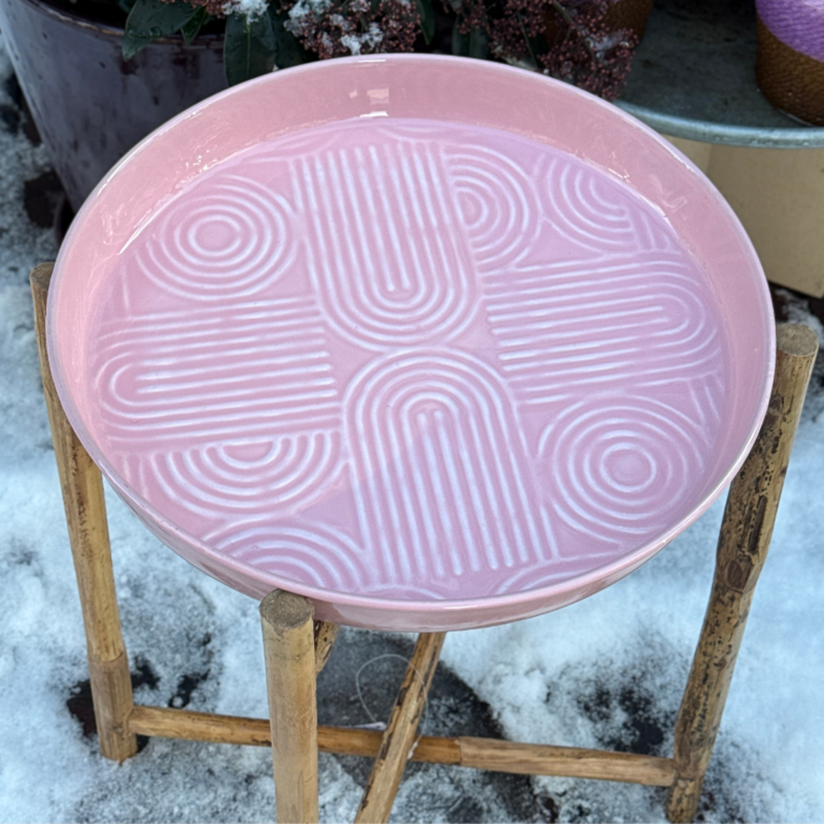 Dienblad - Molitor - licht roze - S