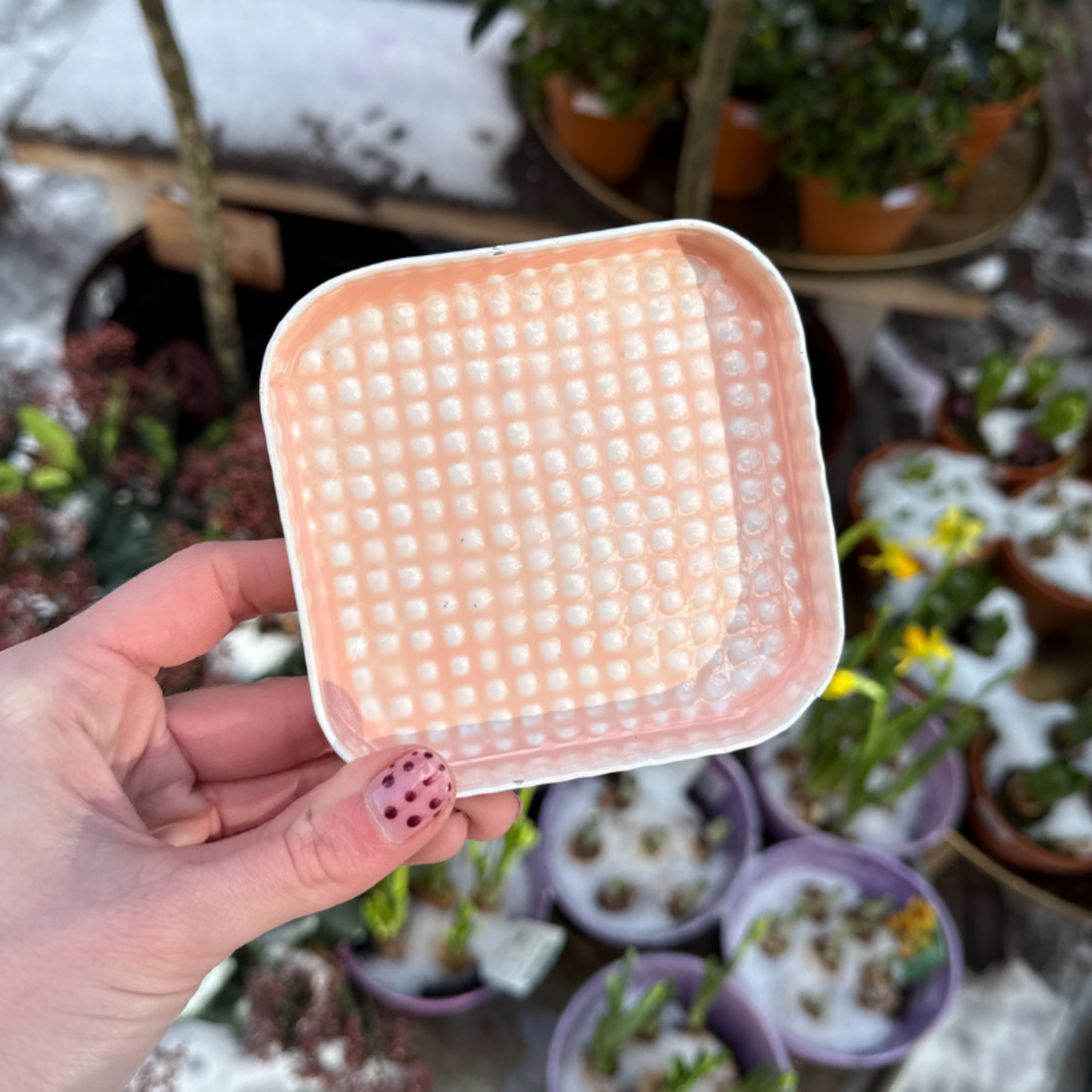 Dienblad - Oslo - licht roze