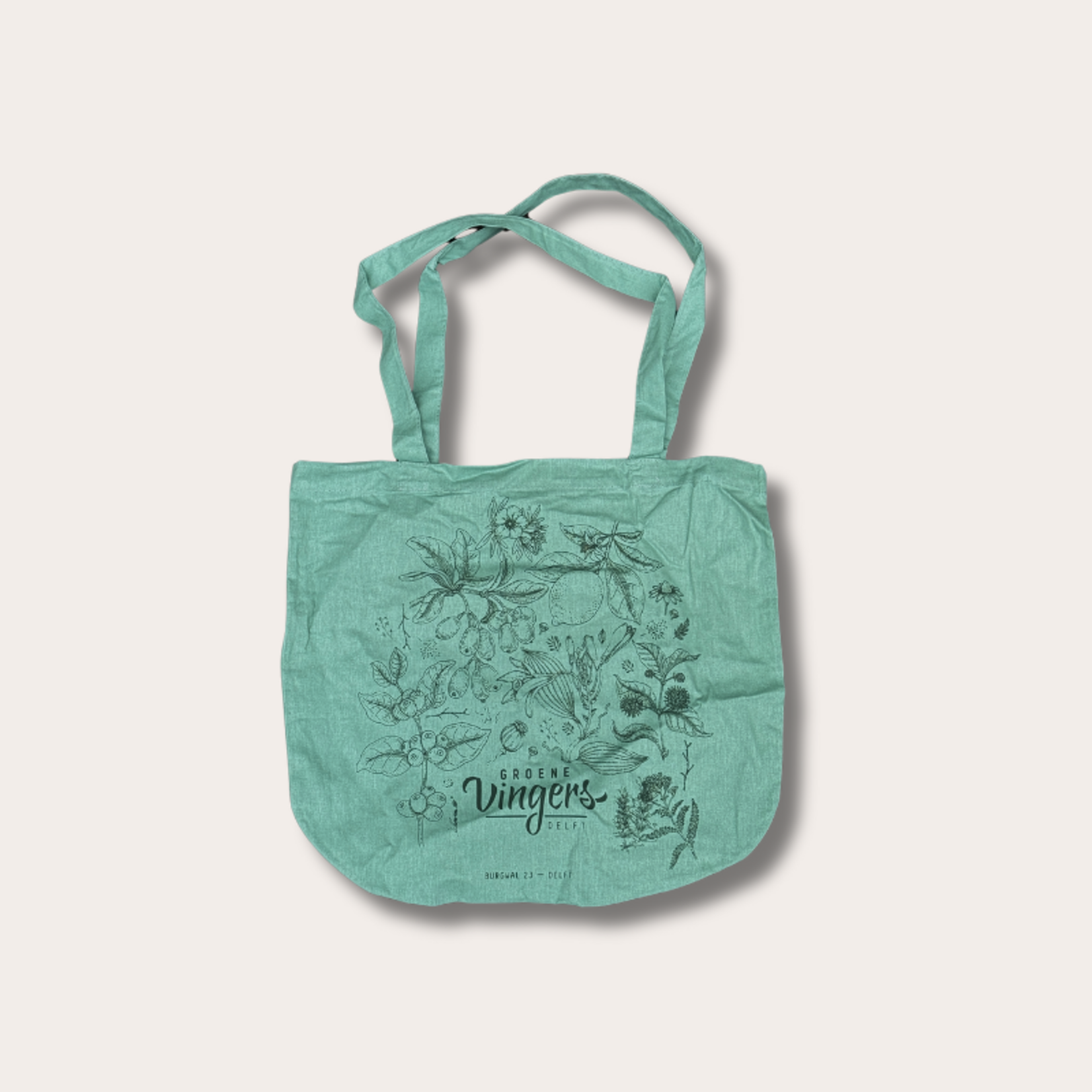 Groene Vingers Tas Linnen