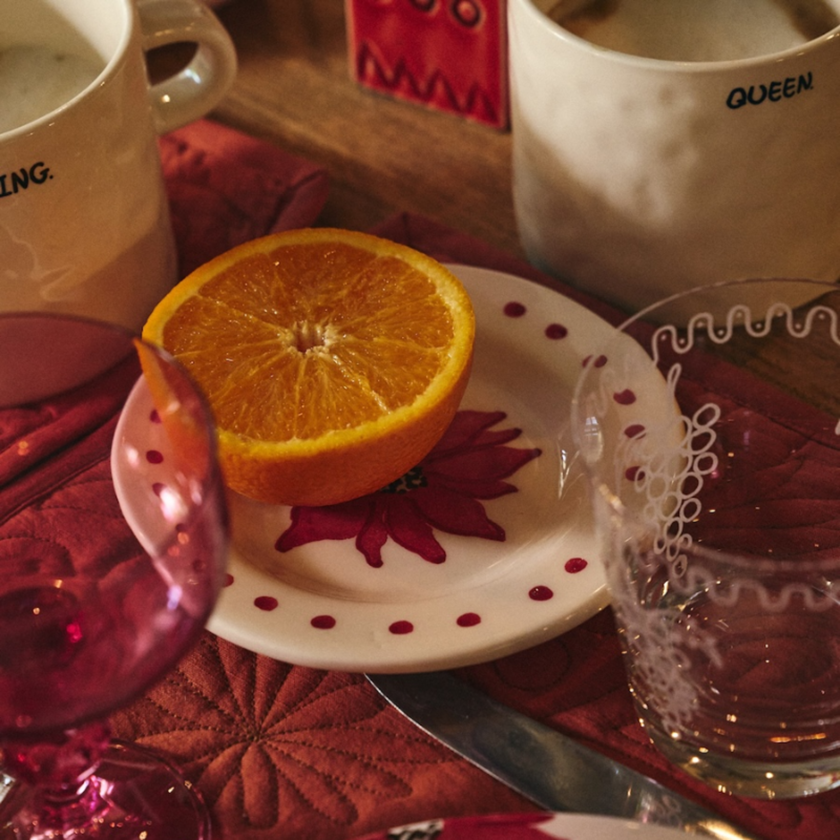 Anna+Nina Anna+Nina - Dessert Plate - Fiorita