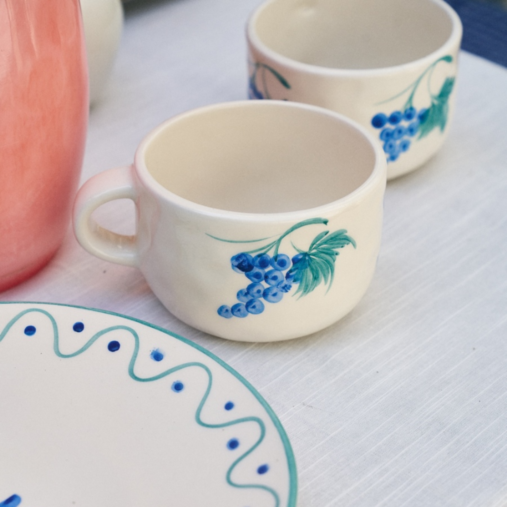 Anna+Nina Anna+Nina - Cappuccino Mug - Grapevine