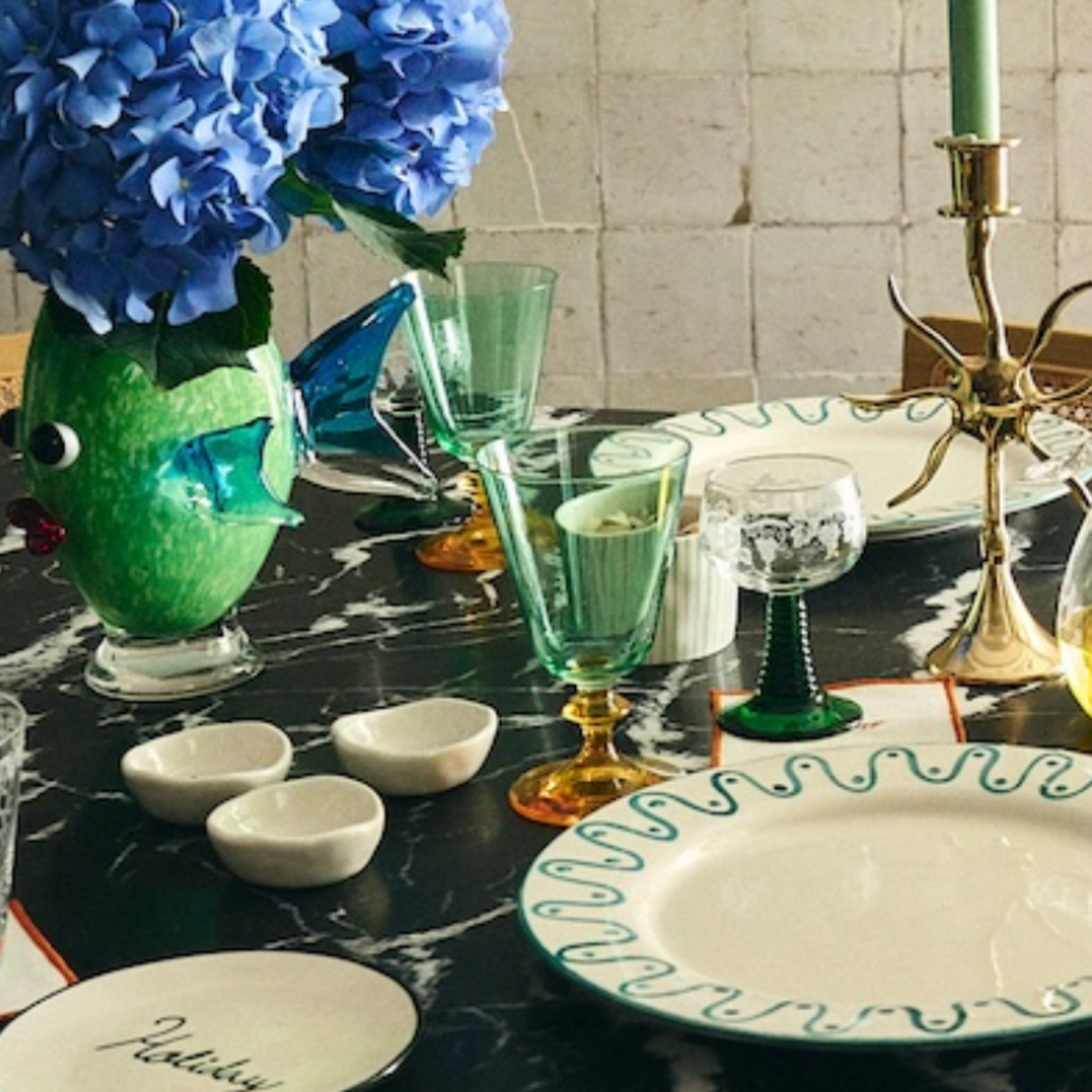 Anna+Nina Anna+Nina - Wine Glass - Arancia Short