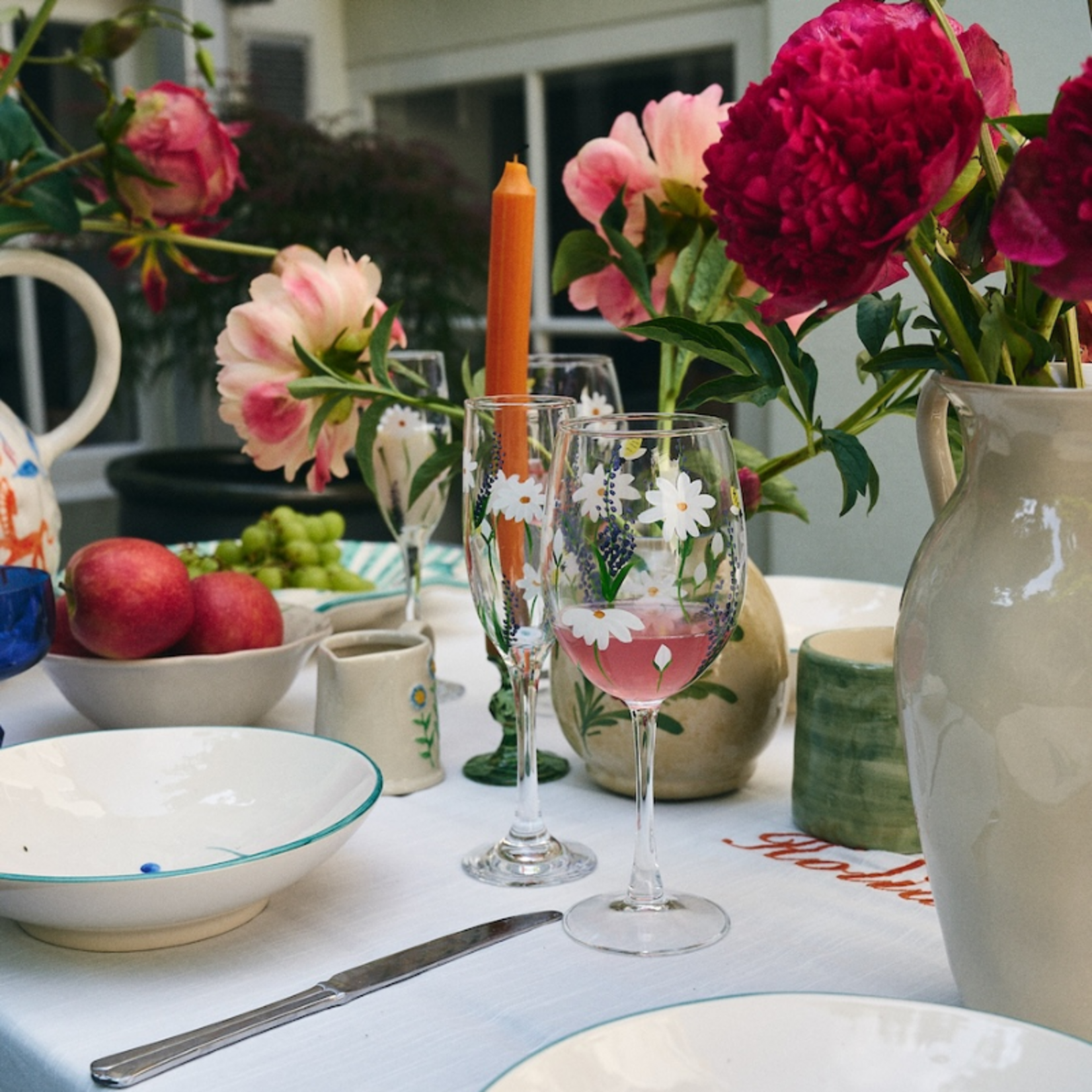 Anna+Nina Anna+Nina - Champagne Glass - Springtime Toast