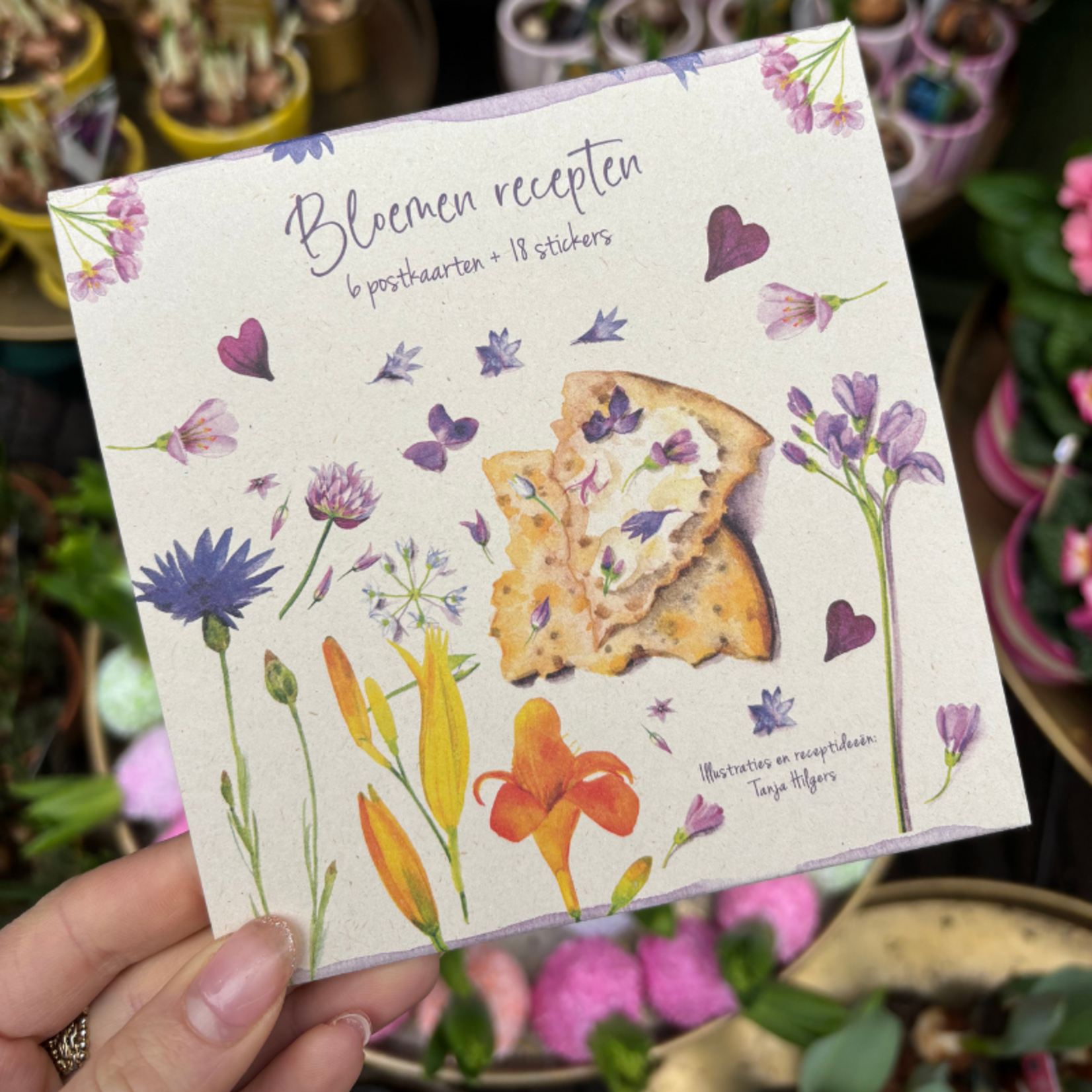 Receptenboekje Eetbare Bloemen