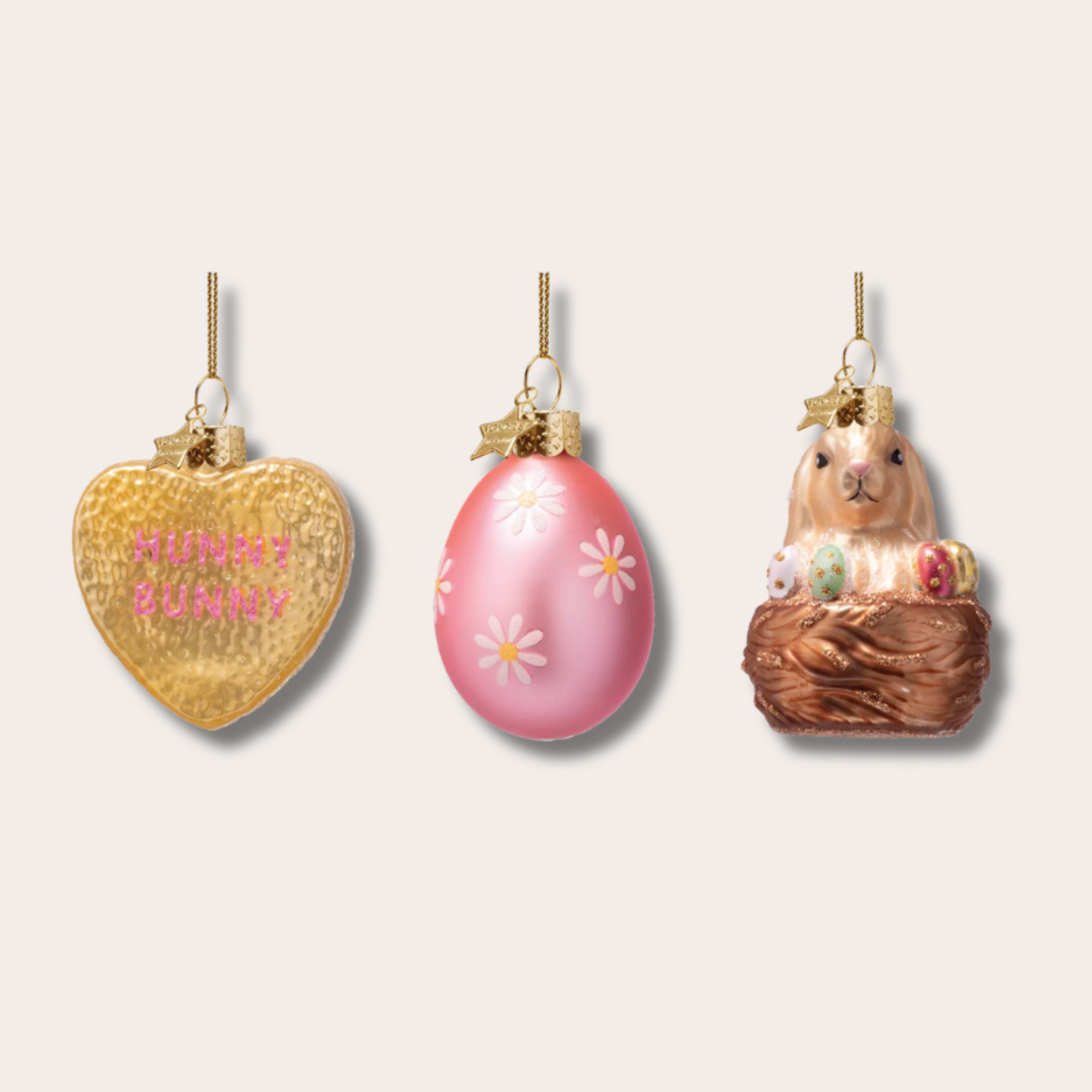 Vondels Paasornamenten Vondels - Easter Set Hunny Bunny