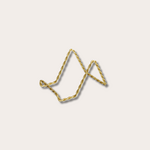 Gevlochten standaard - Goud