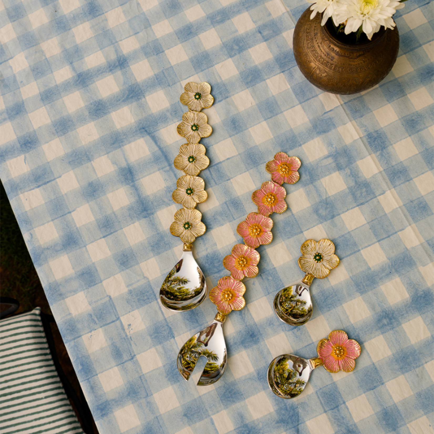 Doing Goods Doing Goods - Faye Flower - Salade Couvert Set