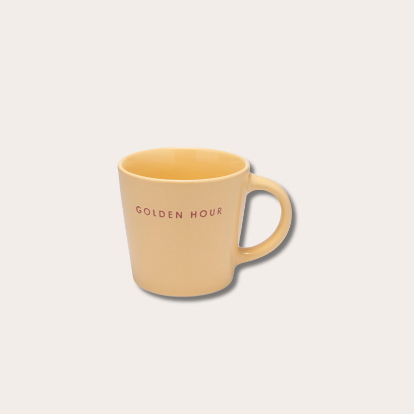 Vondels Cappuccino Mug - Golden Hour - Geel