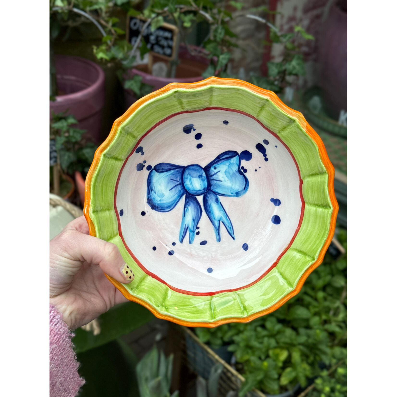 Pastabord - Strik - Multicolor