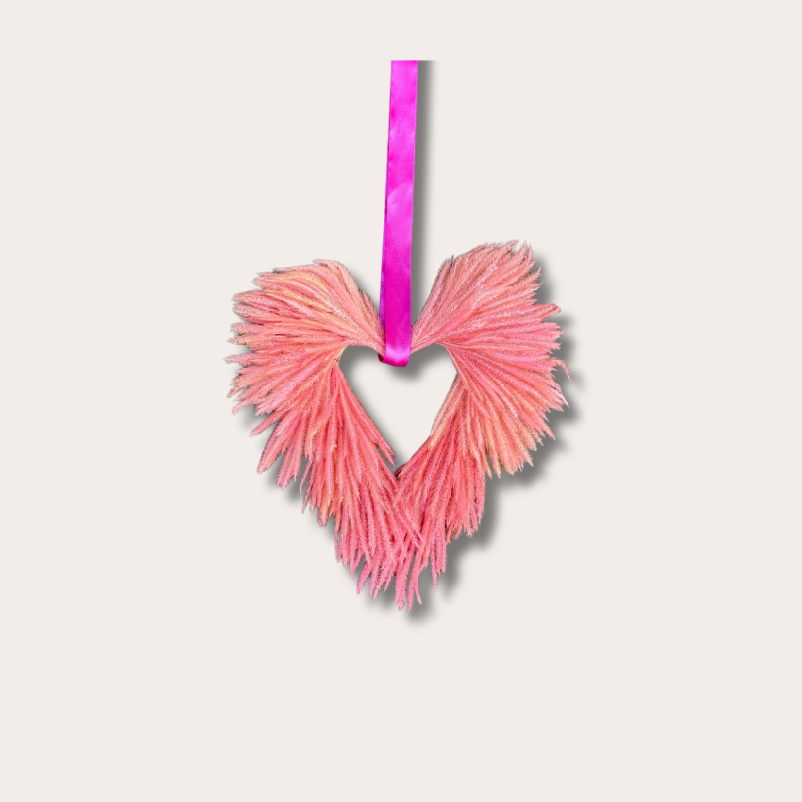 Krans - Hart - Roze - M