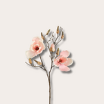 Zijden bloem - Magnolia - Licht roze