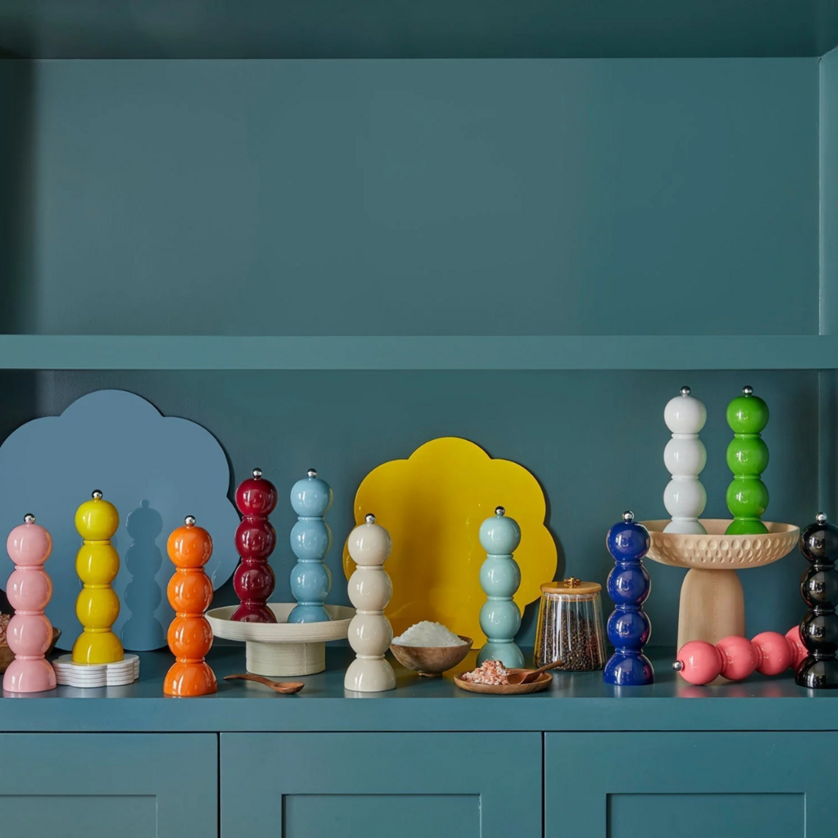 Addison Ross Peper- en zoutmolen - Bobbin - Geel