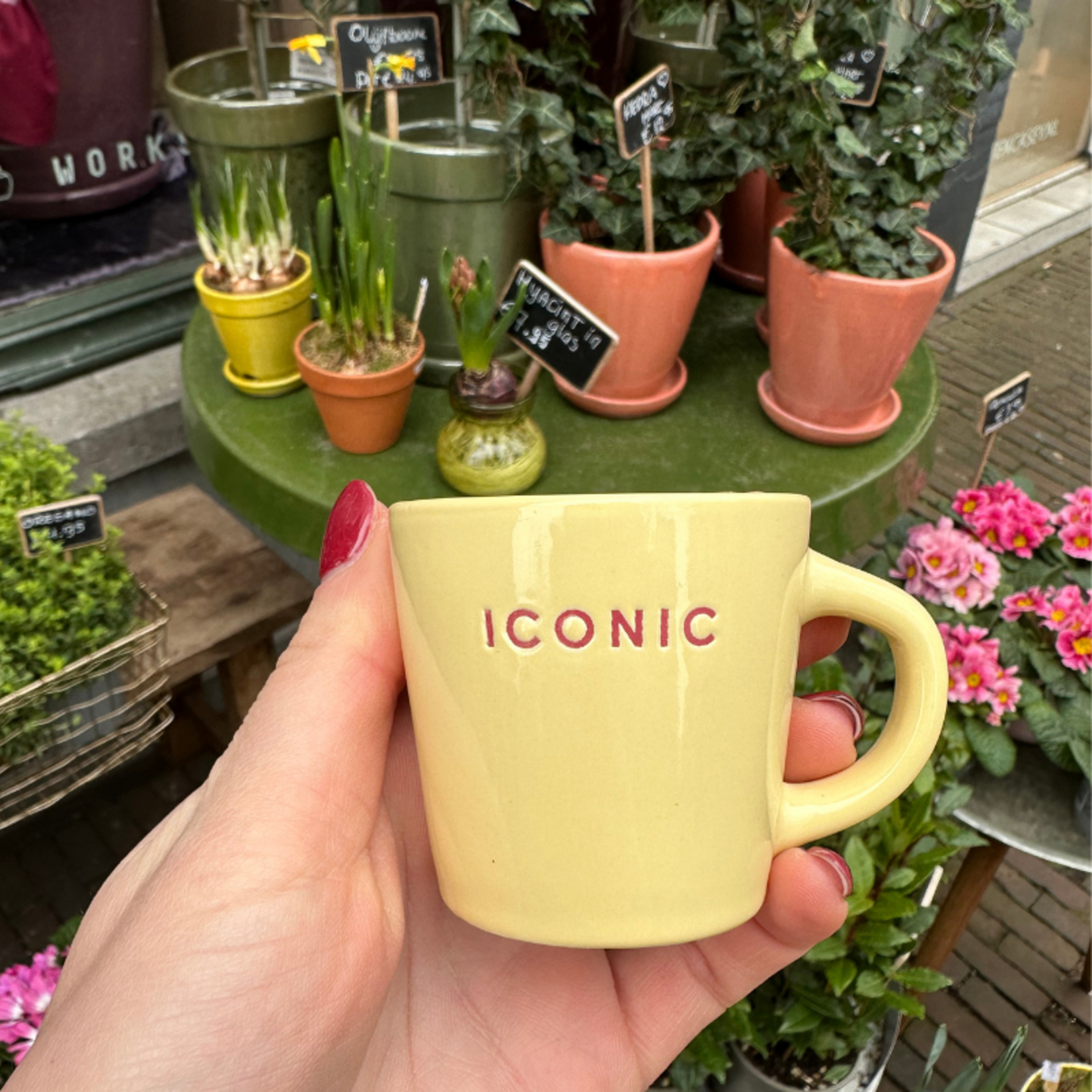 Vondels Espresso Cup - Iconic - Geel