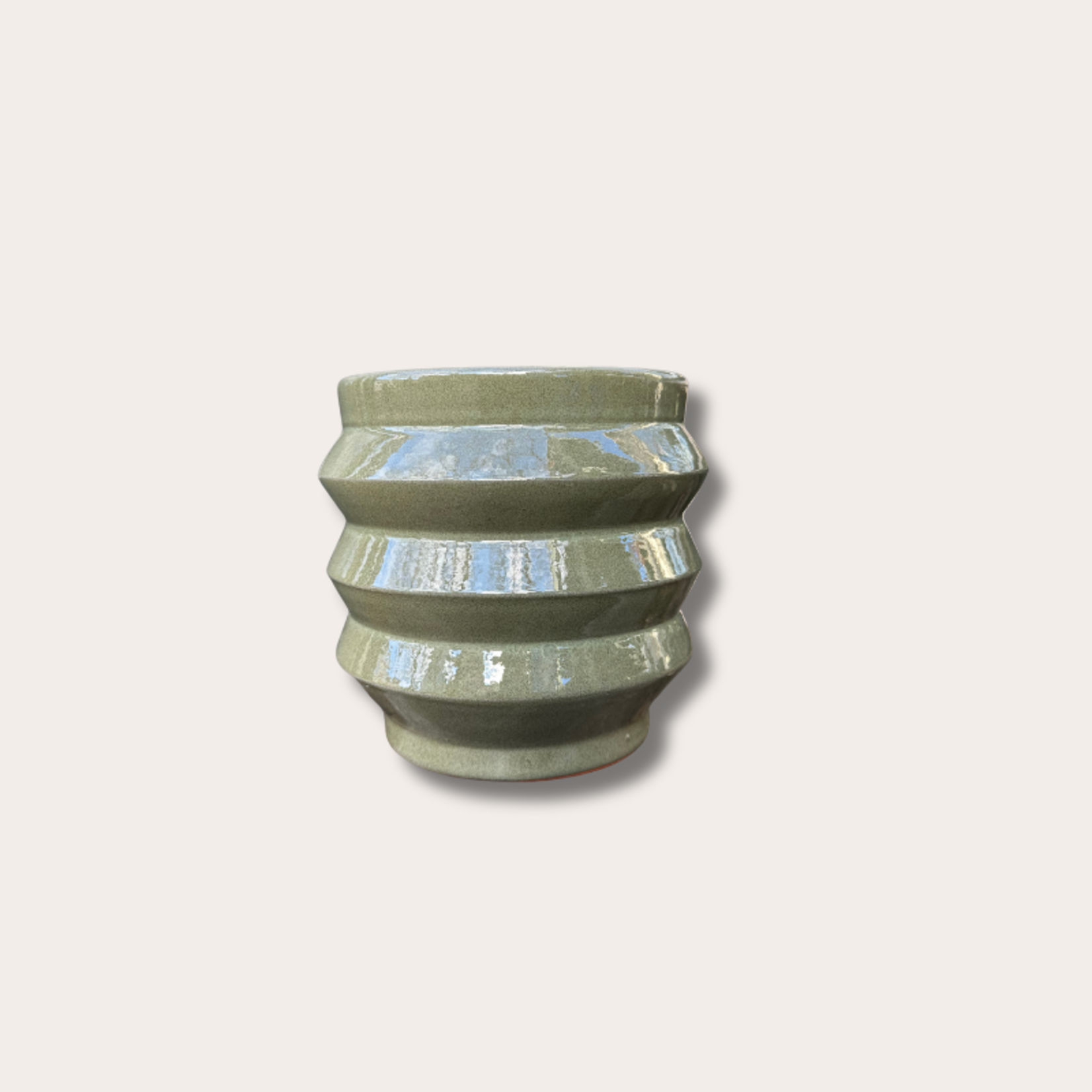 Pot - Bloomvibe - Metallic groen