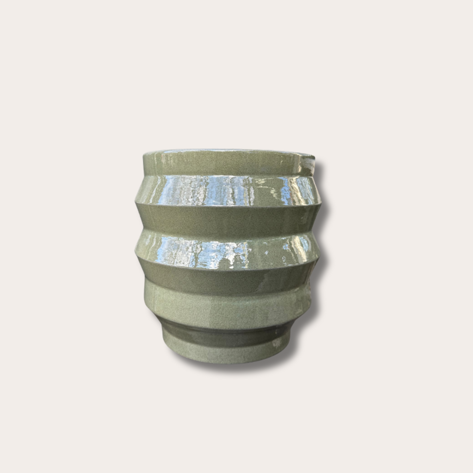 Pot - Bloomvibe - Metallic groen