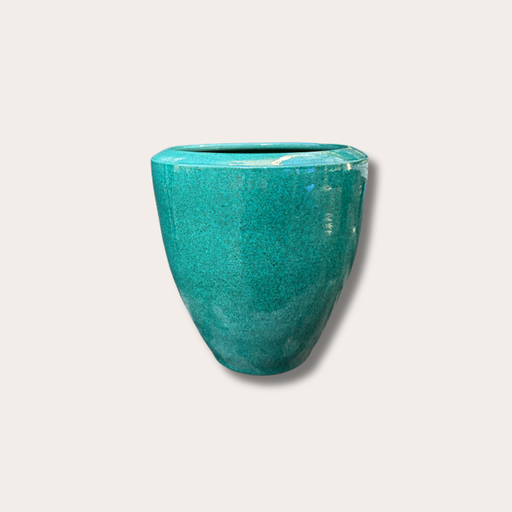 Pot - Earthquake - Metallic blauw