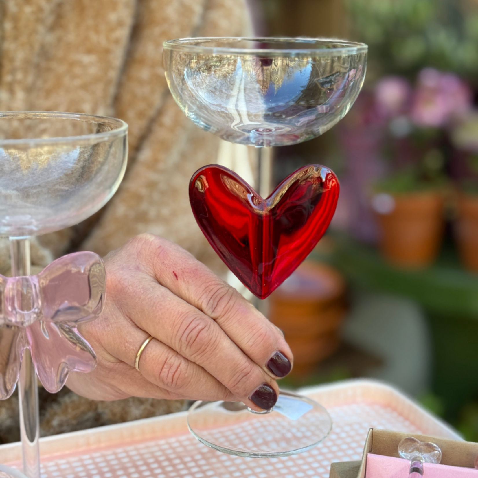 Lepelclub Heart Coupe Red