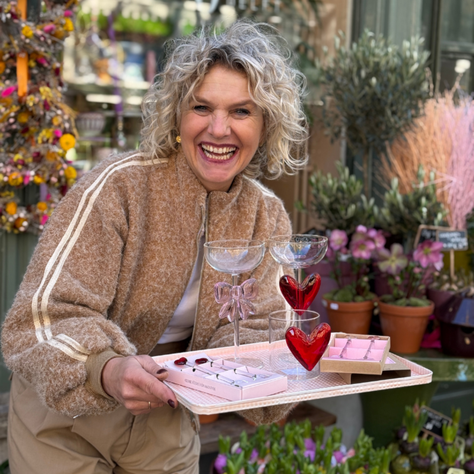 Lepelclub Heart Coupe Red