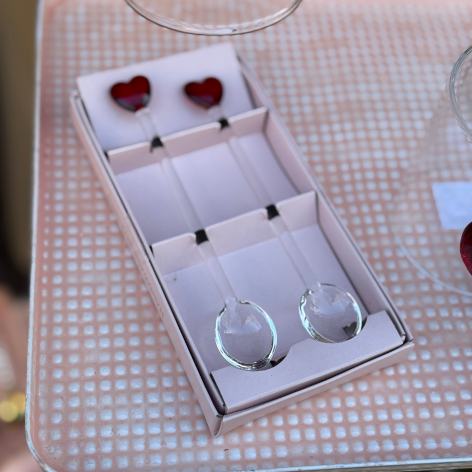 Lepelclub Heart Spoons Red - set van 2
