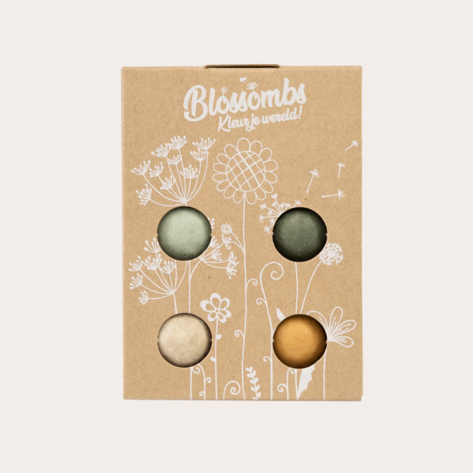 Zaadbommen - Ik vind je lief - 4 stuks