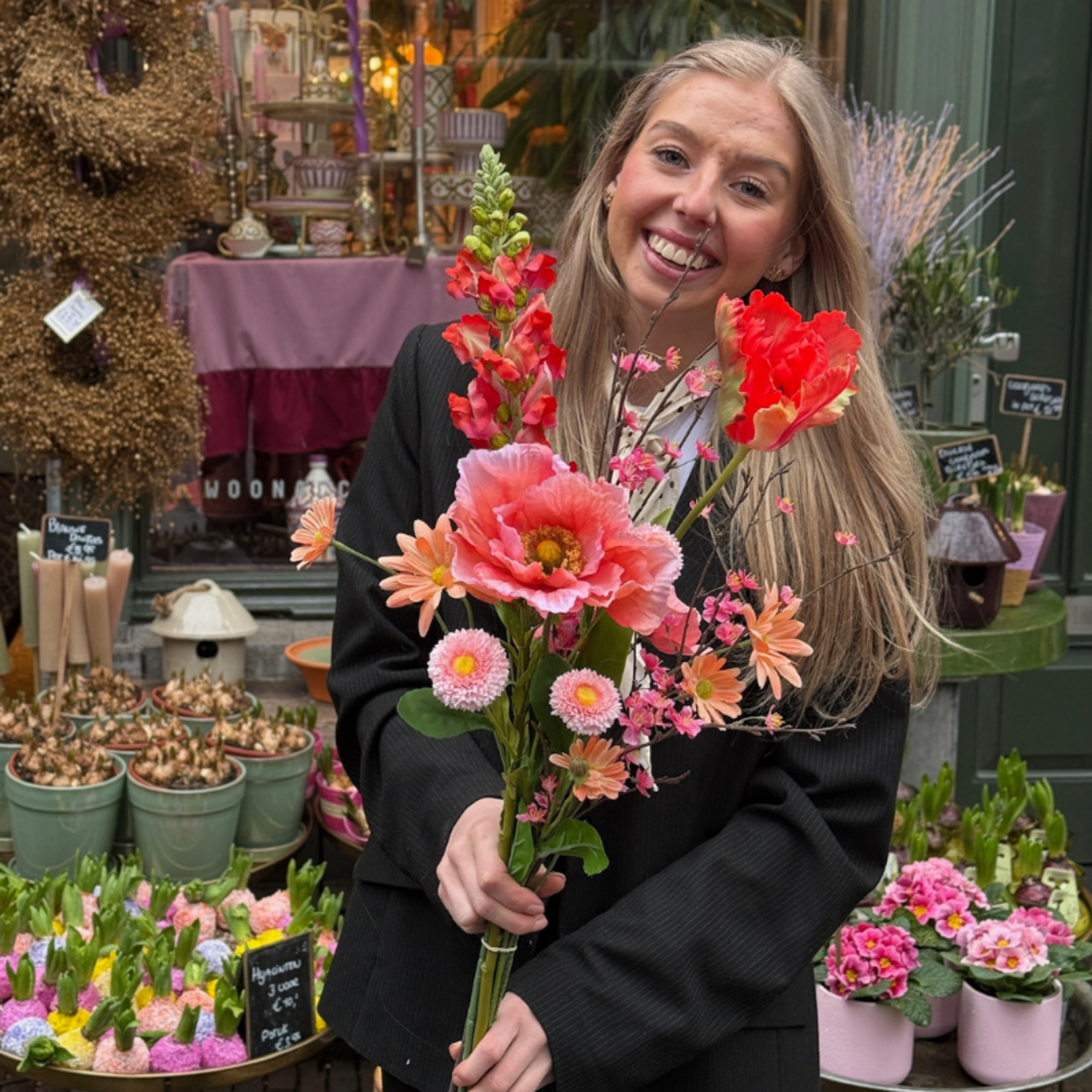 Zijden boeket - Fien
