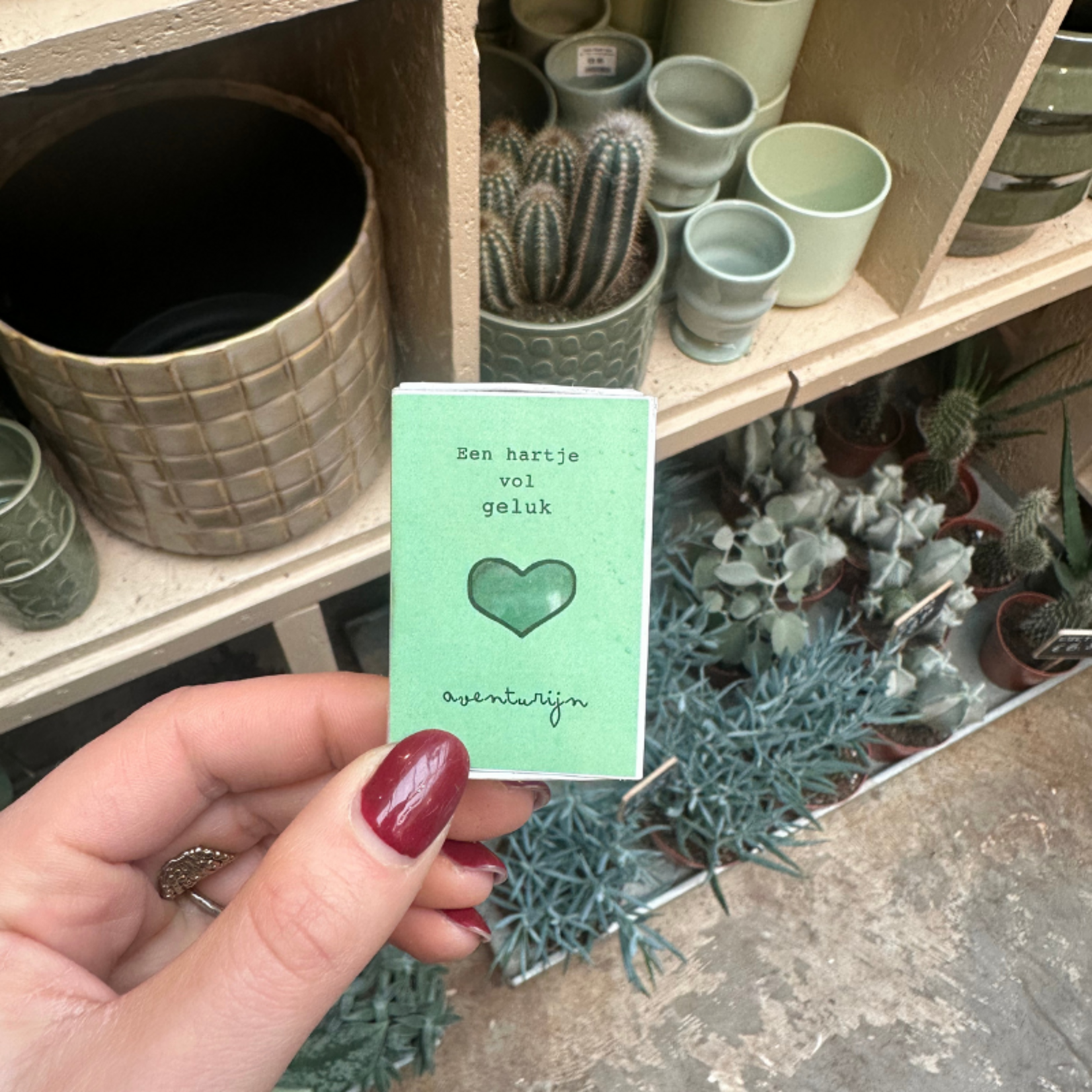 Hartje vol geluk -  Aventurijn