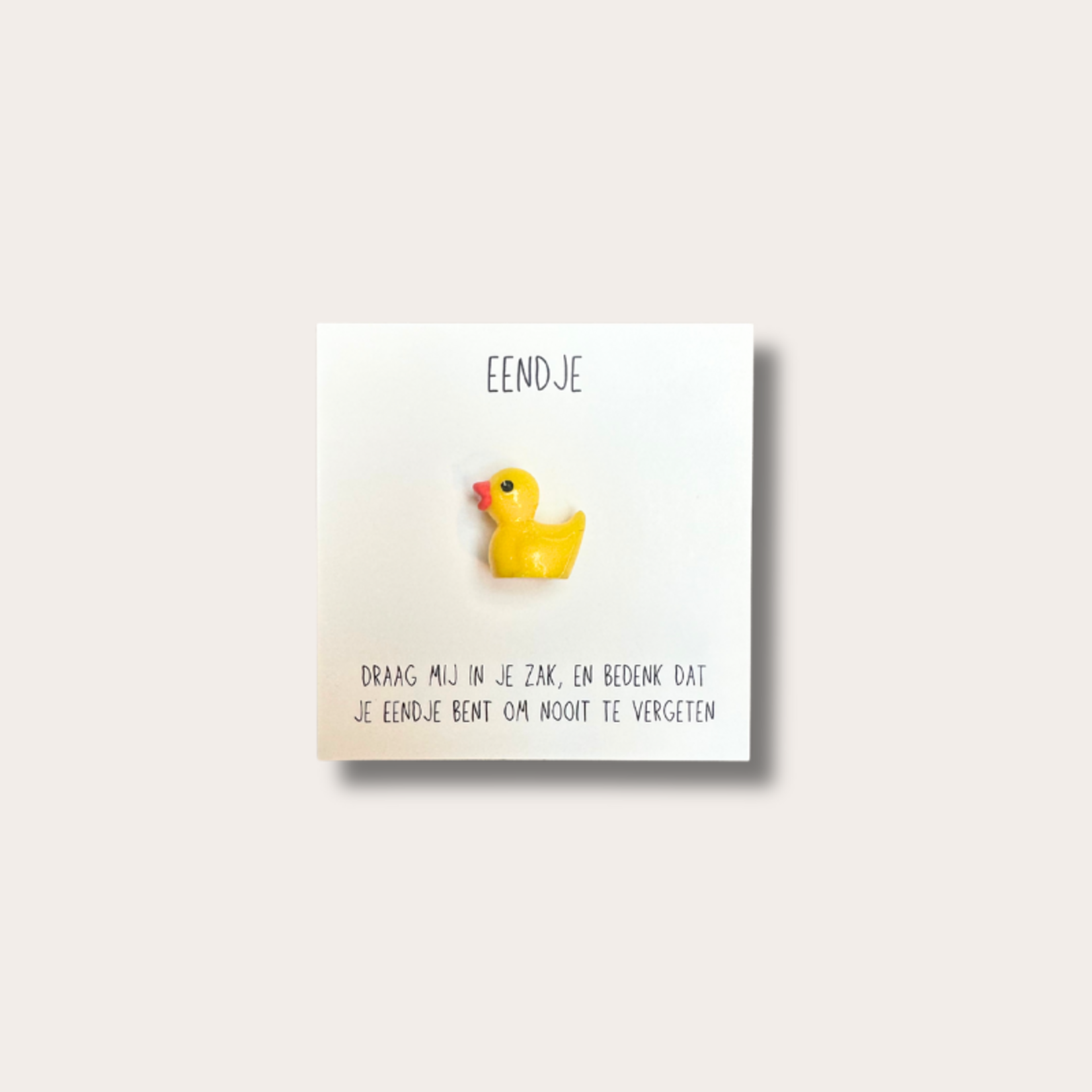 Cadeau kaartje - Eendje