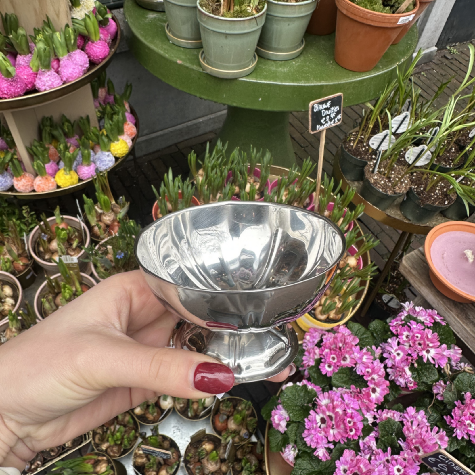 Lage ijscoupe - Chrome