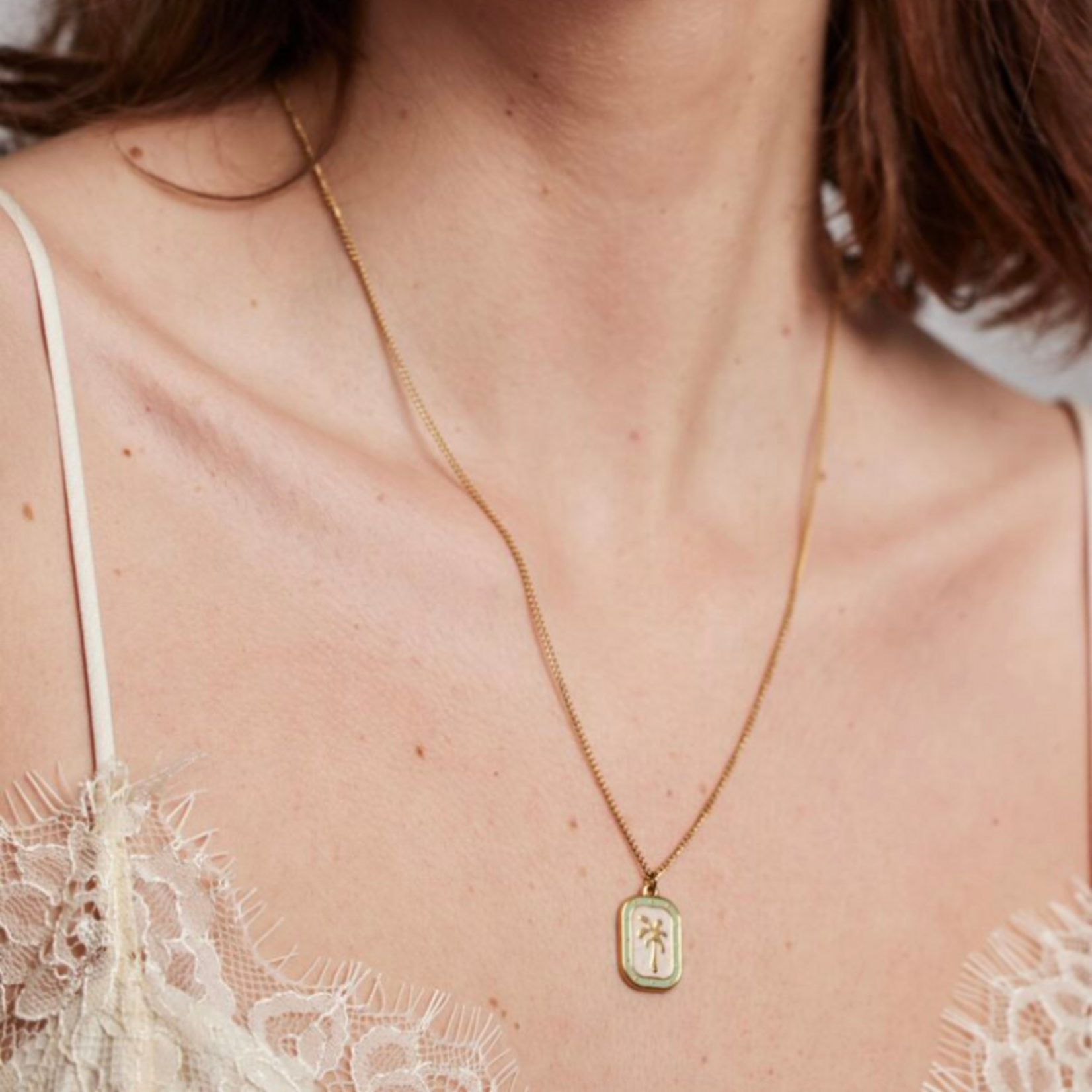 Ketting met palm hanger