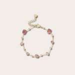 Fijn armbandje met edelsteentjes