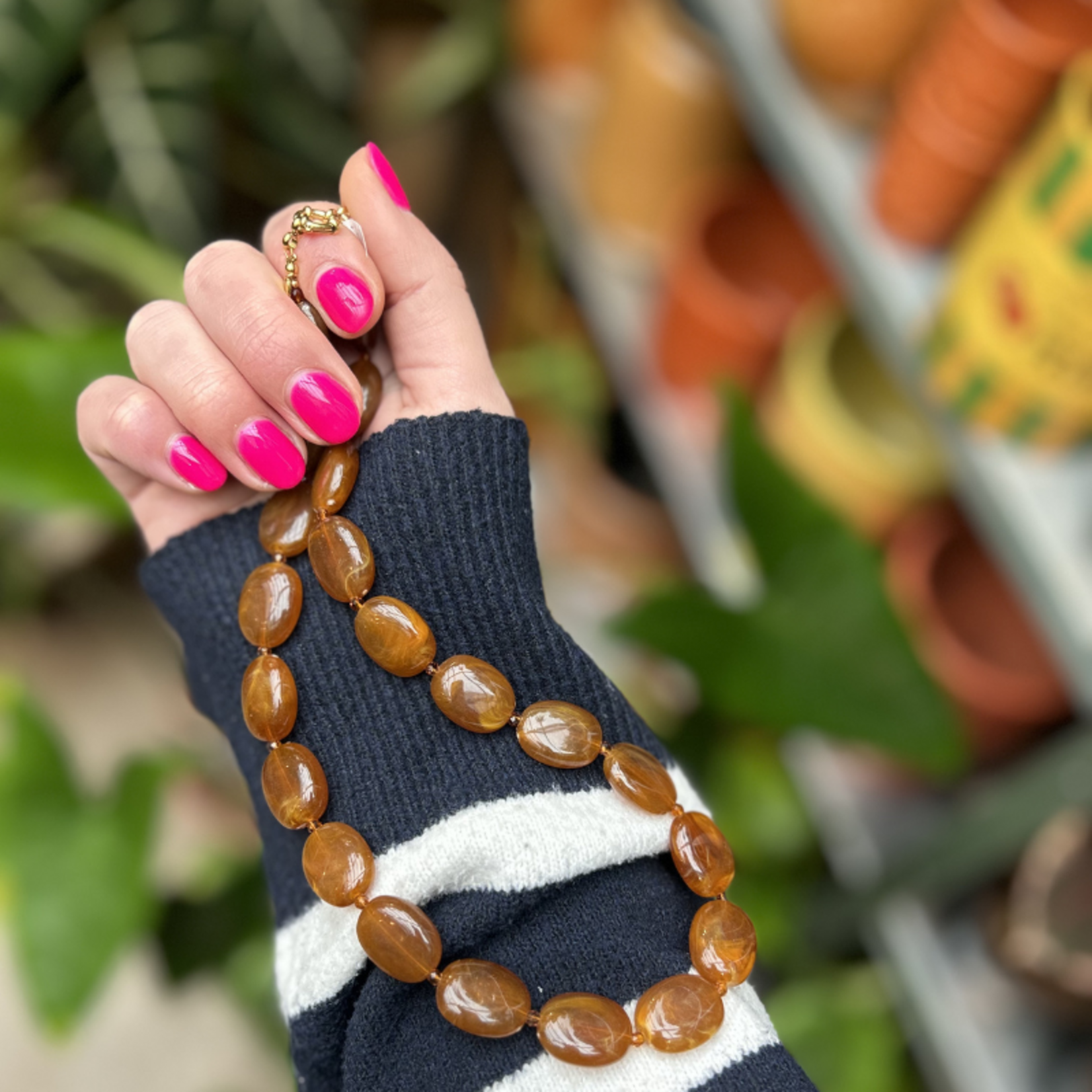 Ketting Chocolate Brown